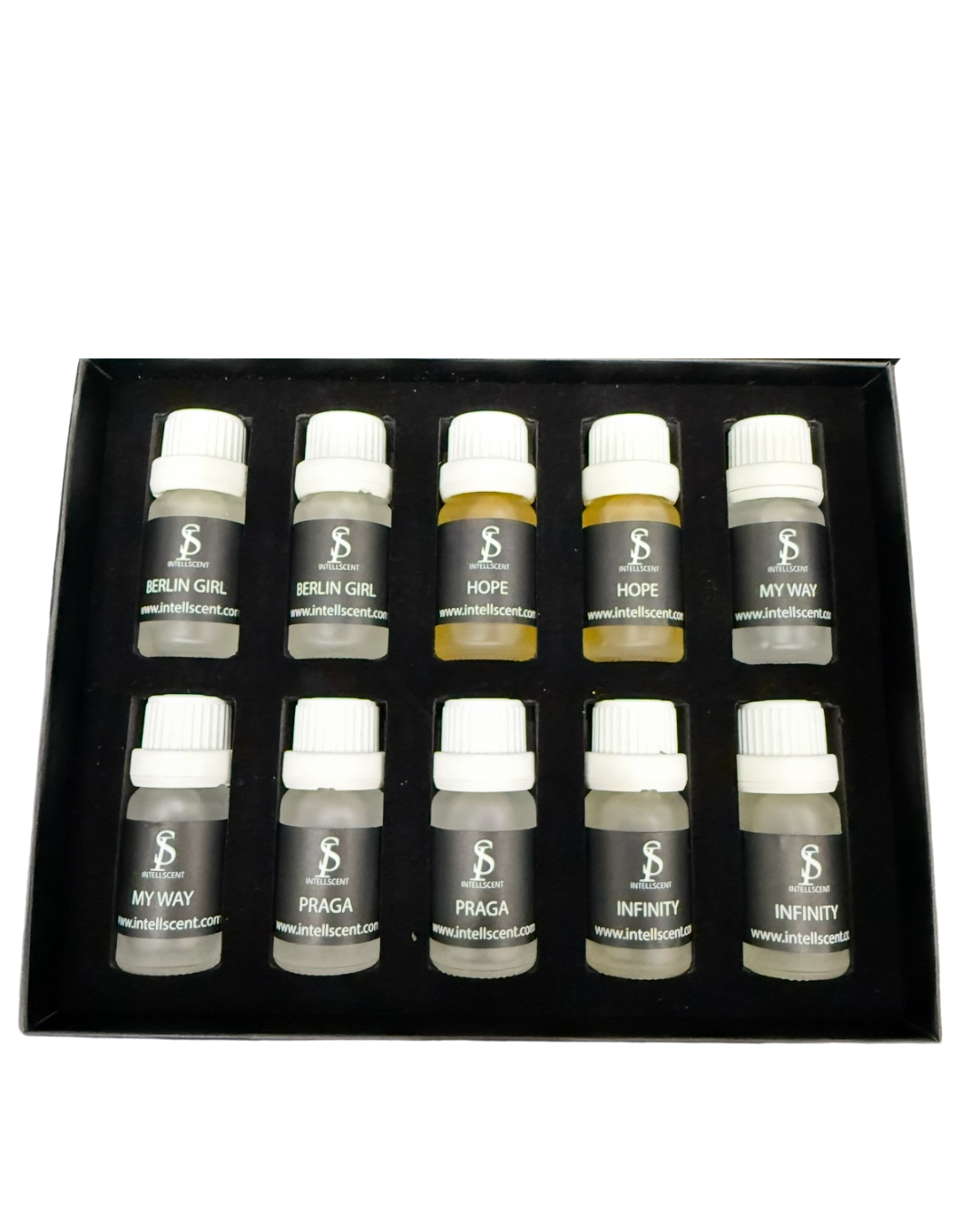 Car Diffuser + 10 Mini Scents Bundle